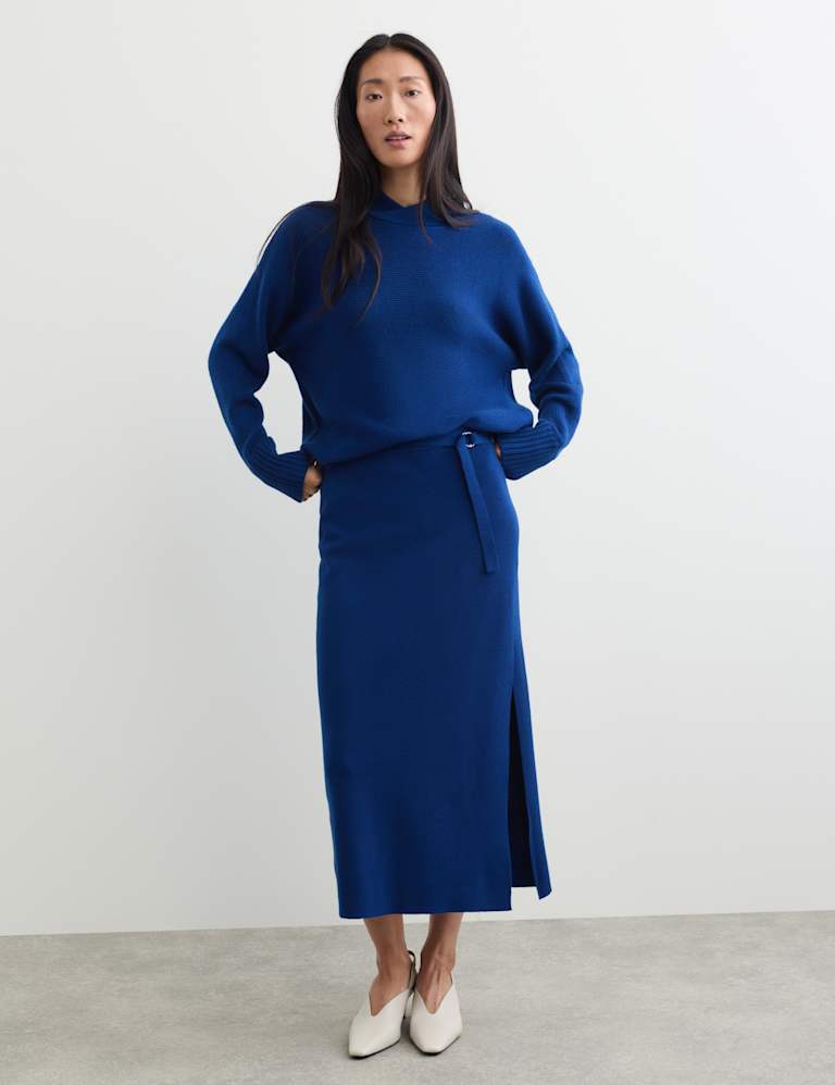 Merino Wool Jumper & Skirt Set 4 of 6