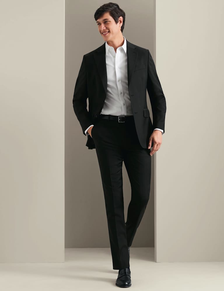 Regular Fit Pure Wool Stretch Suit 3 of 5