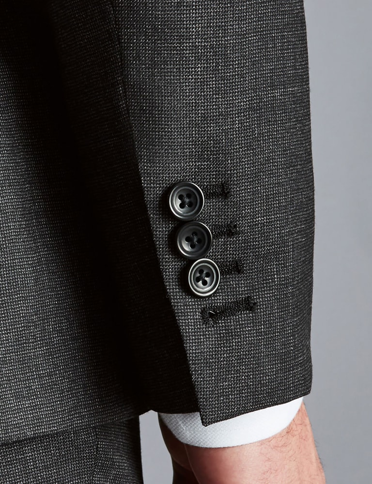 Shawl Collar One Button Super 150'S Wool Suit main image 1