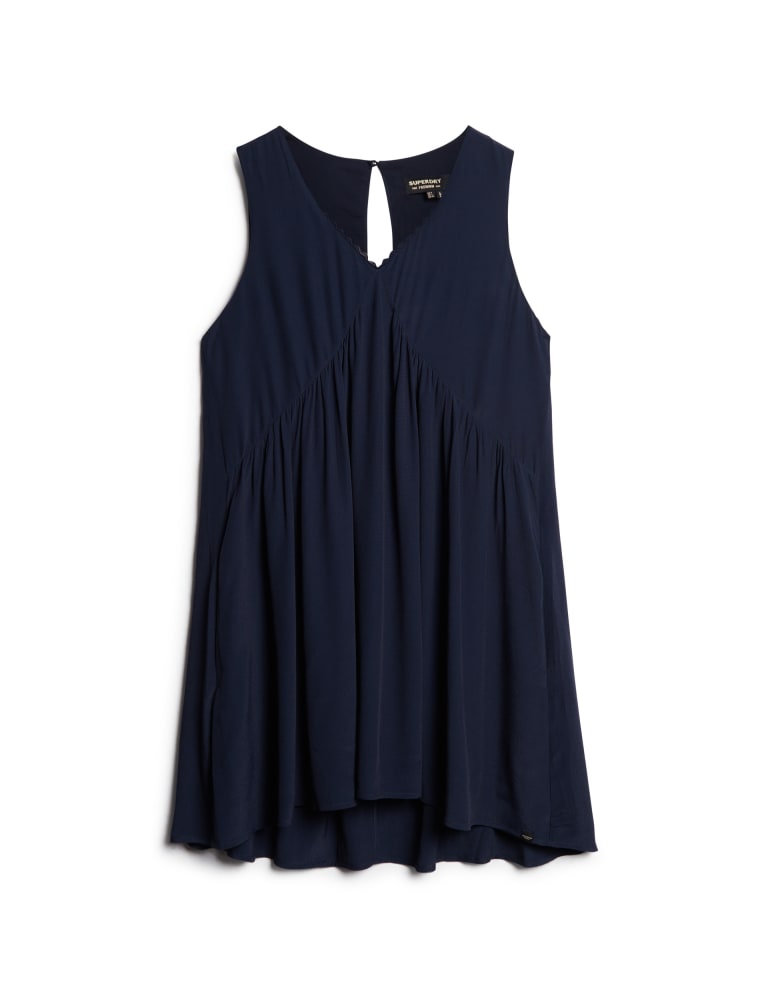 V-Neck Mini Tea Dress | Superdry | M&S 