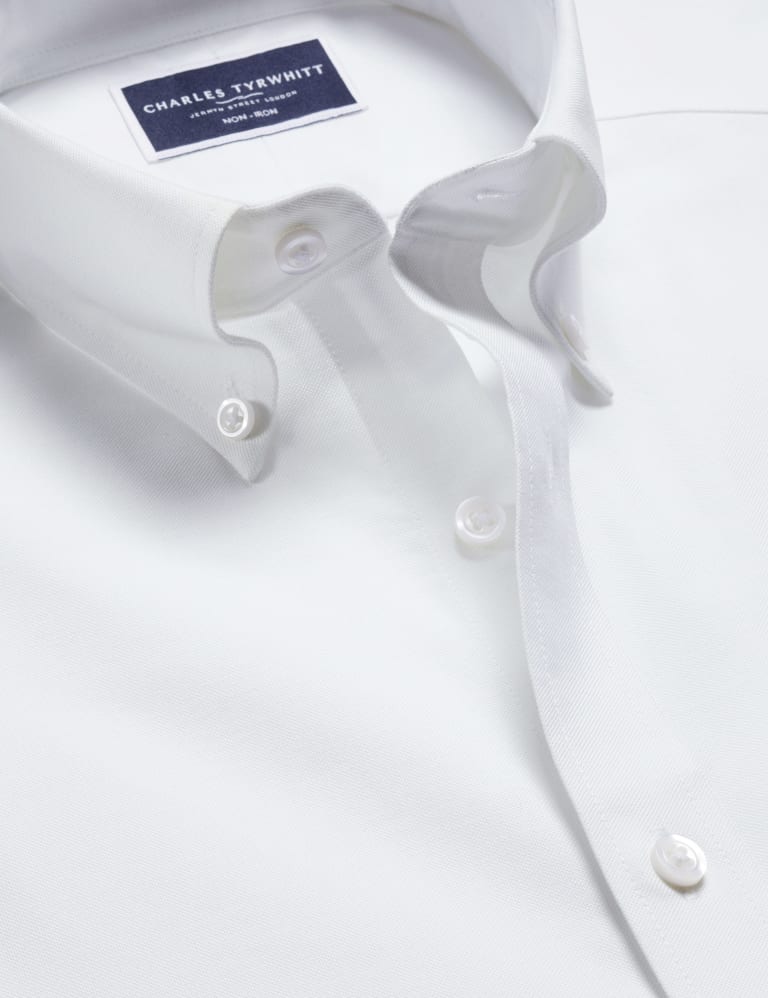 Non Iron Cotton Rich Oxford Shirt 6 of 7