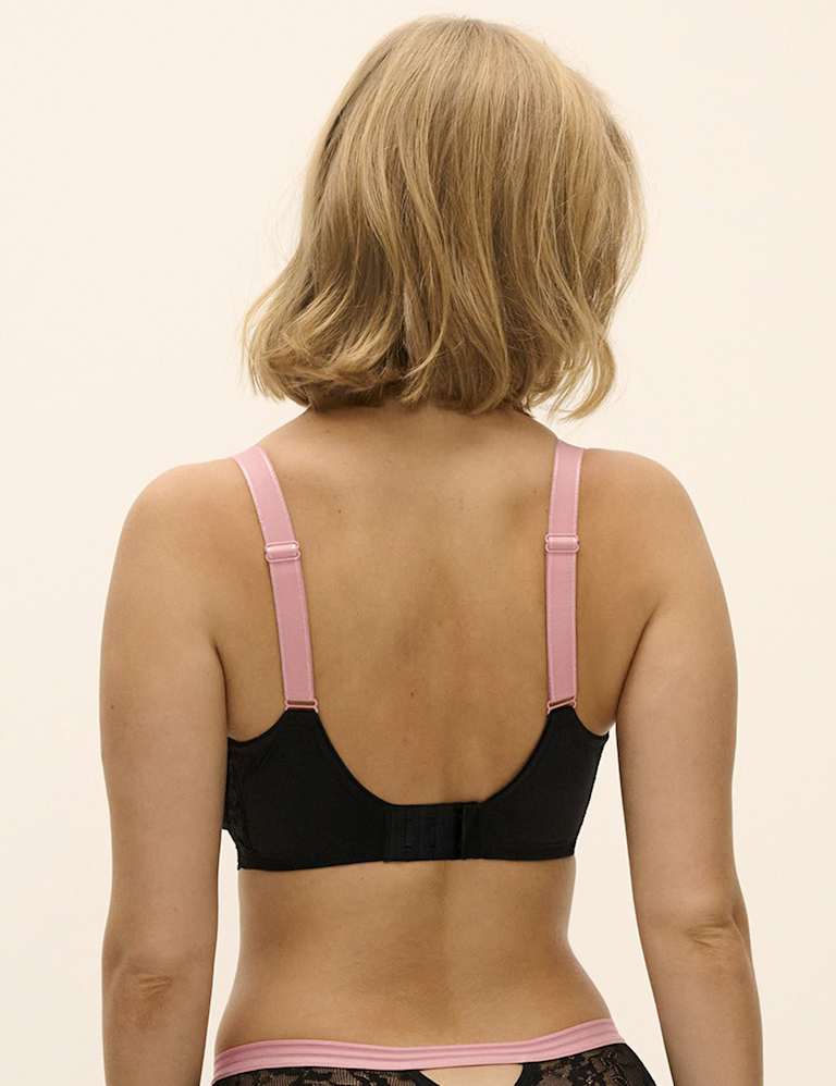 Offbeat Underwired Side Support Bra Set  D-K 6 of 7