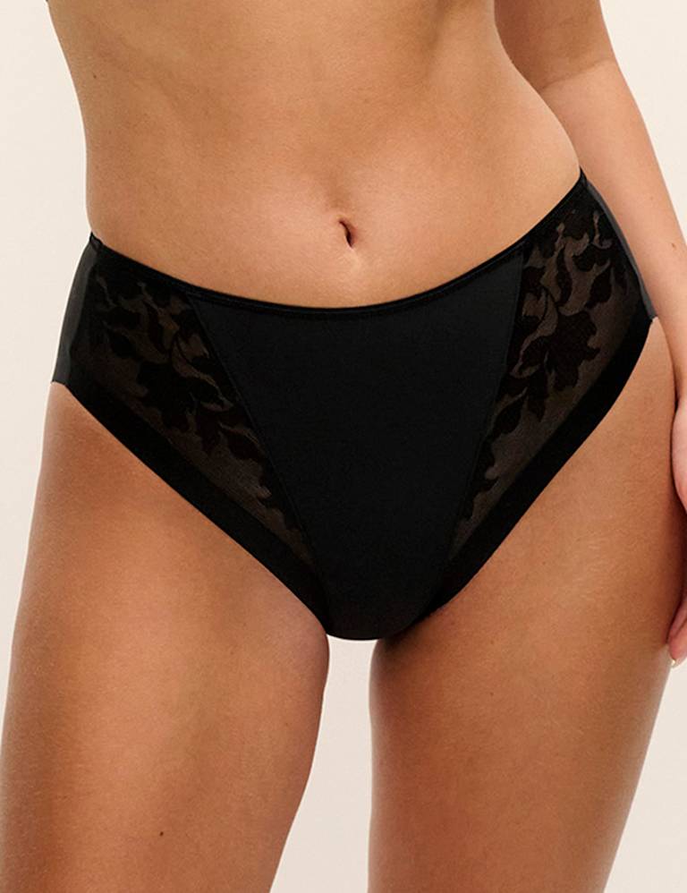 Illusion Underwired Side Support Bra Set D-J 5 of 7