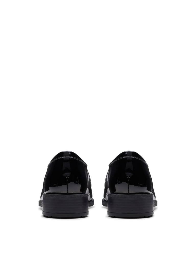 Patent Leather Tassel Slip On Loafers 6 of 7