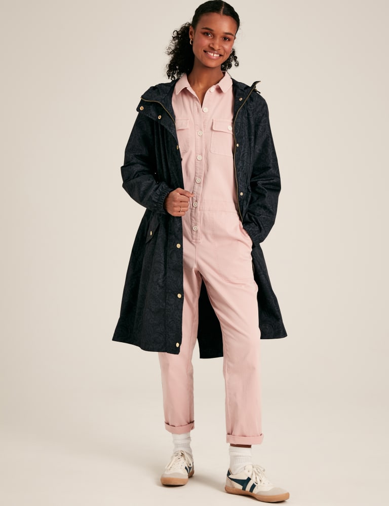 Holkham Packable Printed Raincoat | Joules | M&S