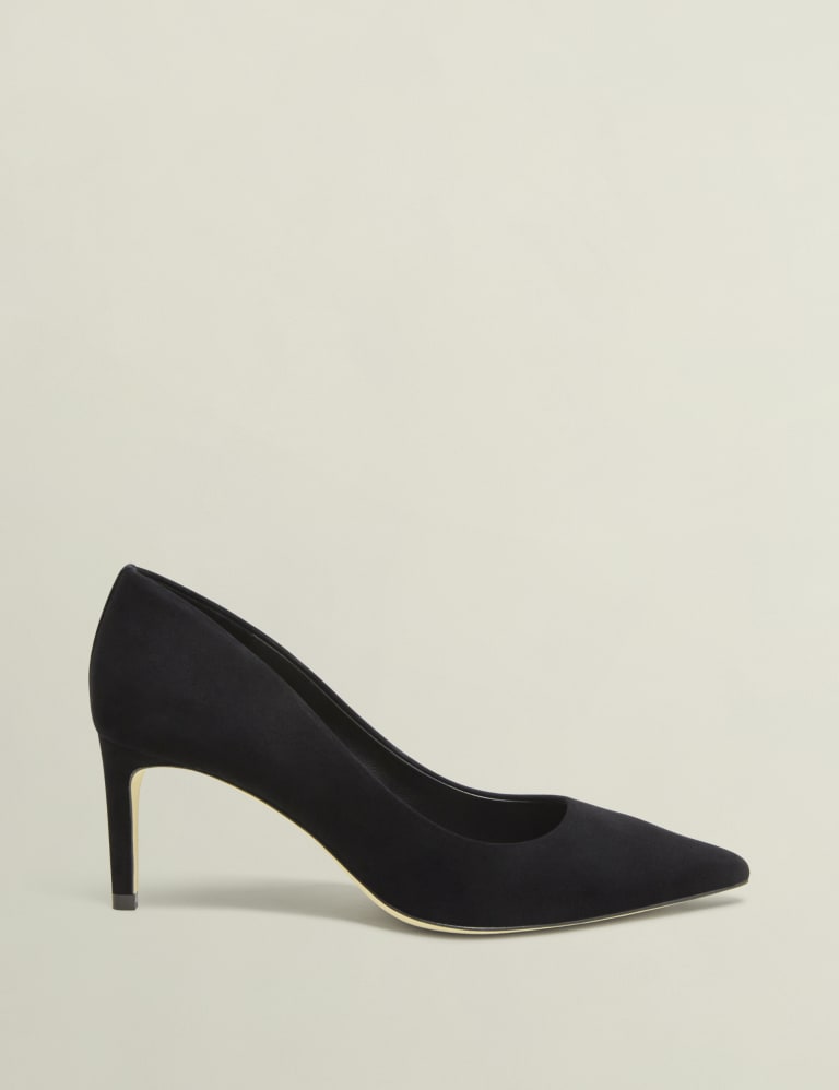 Suede Stiletto Heel Court Shoes 2 of 6