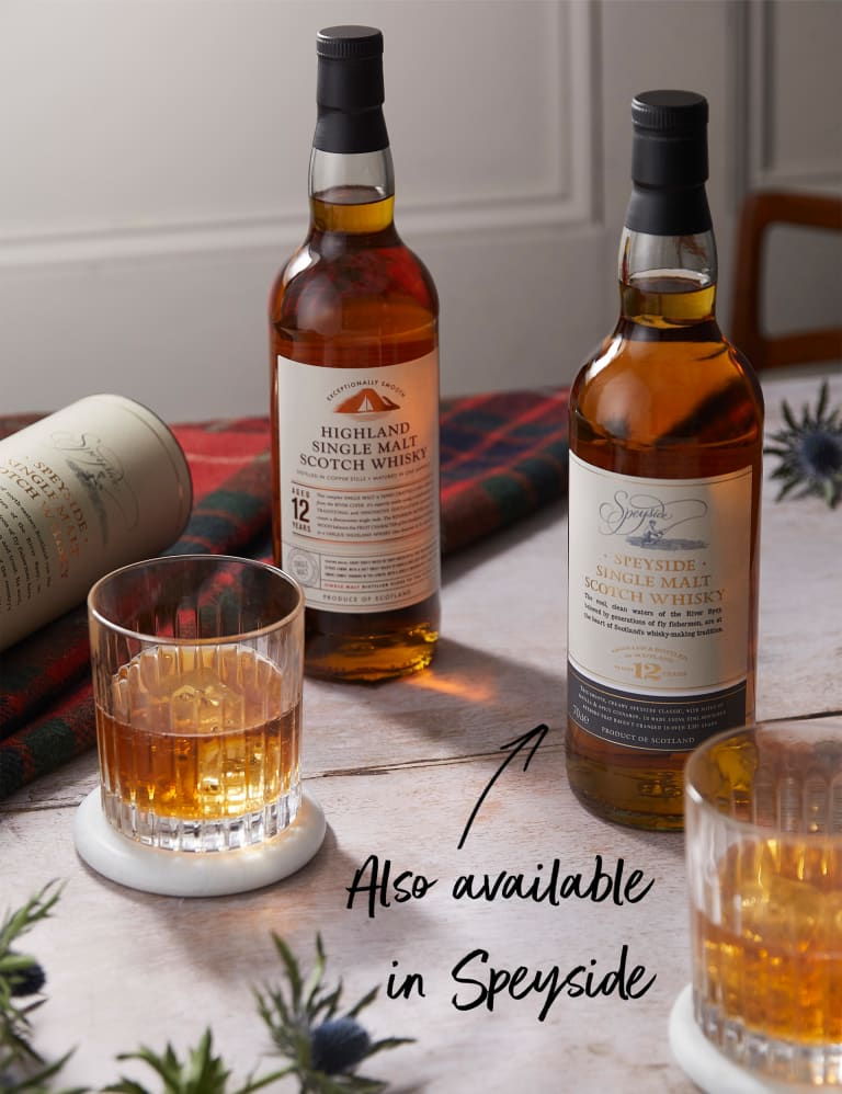 Highland Single 12 year Old Malt Whisky - Single Bottle 3 of 3