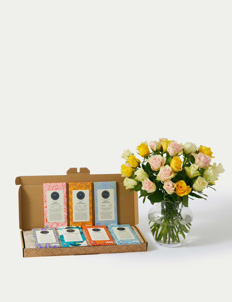 Yellow Rose Abundance & Chocolate Hamper 3 of 5