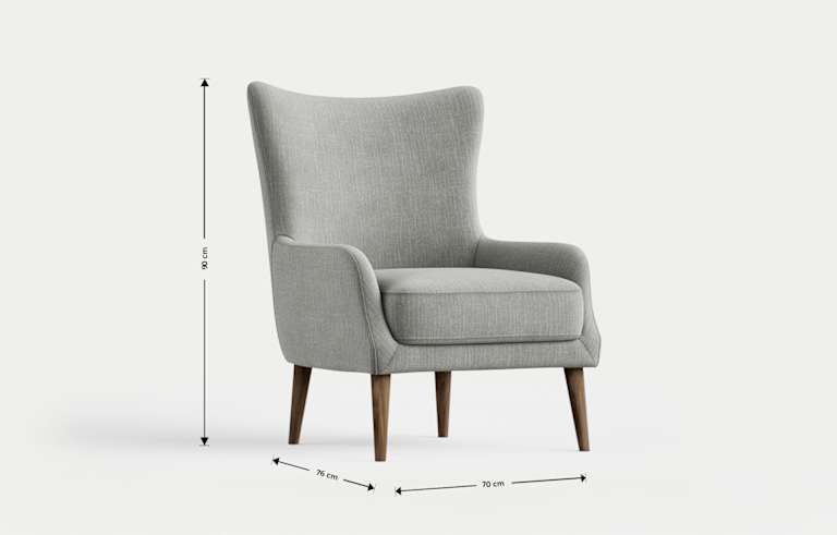 Harriette Accent Armchair 4 of 4