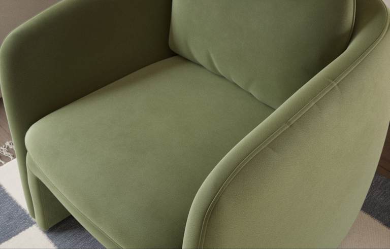 Sling Accent Armchair 2 of 5