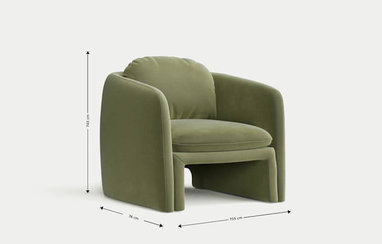 Sling Accent Armchair 5 of 5