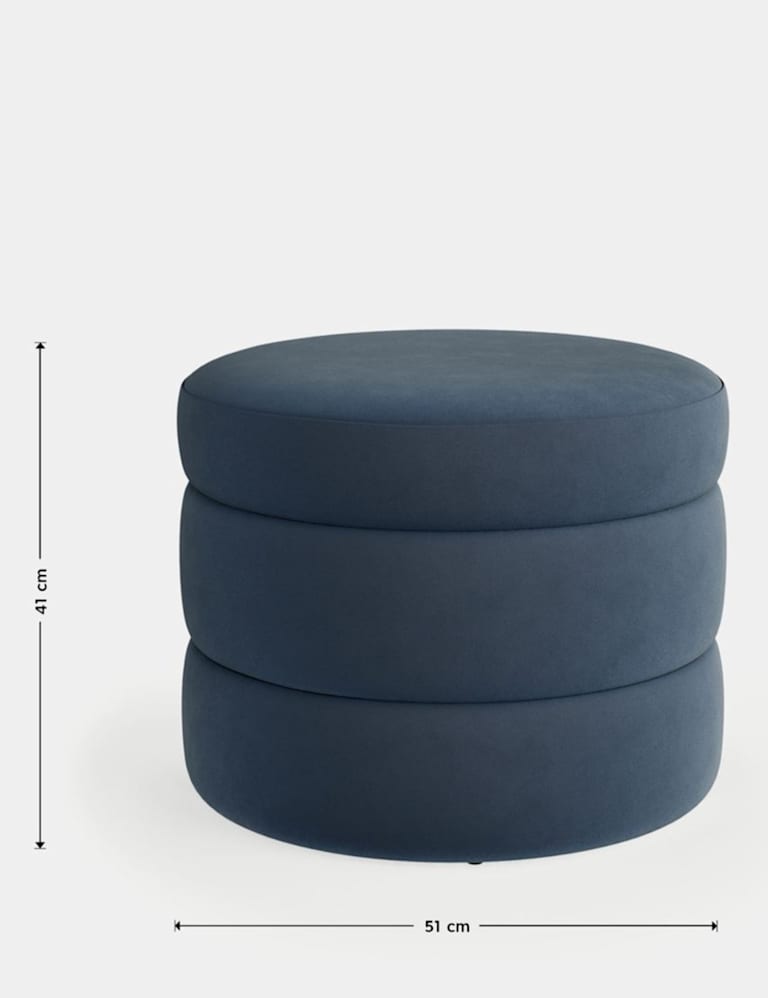 Fluted Storage Footstool 5 of 5