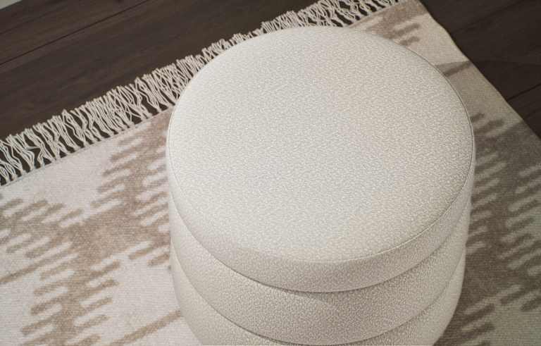Fluted Storage Footstool 3 of 5
